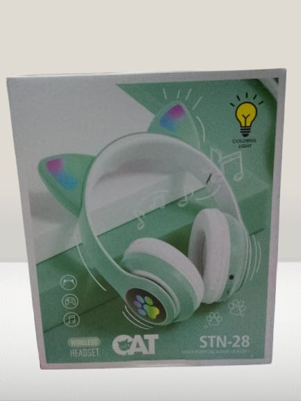Wireless Cat Ear Headphones –Stylish & High-Quality Sound - Image 2