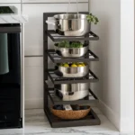 4-tier kitchen organizer rack