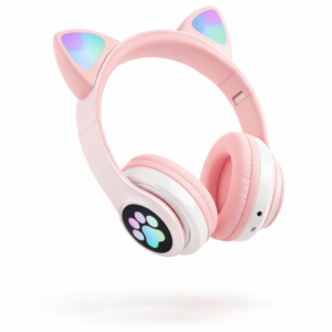 cat ear headphones wireless