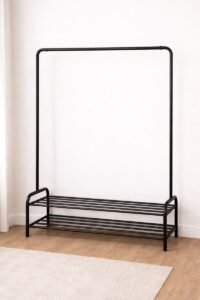 iron shoe rack