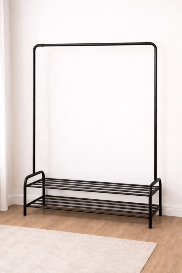 iron shoe rack