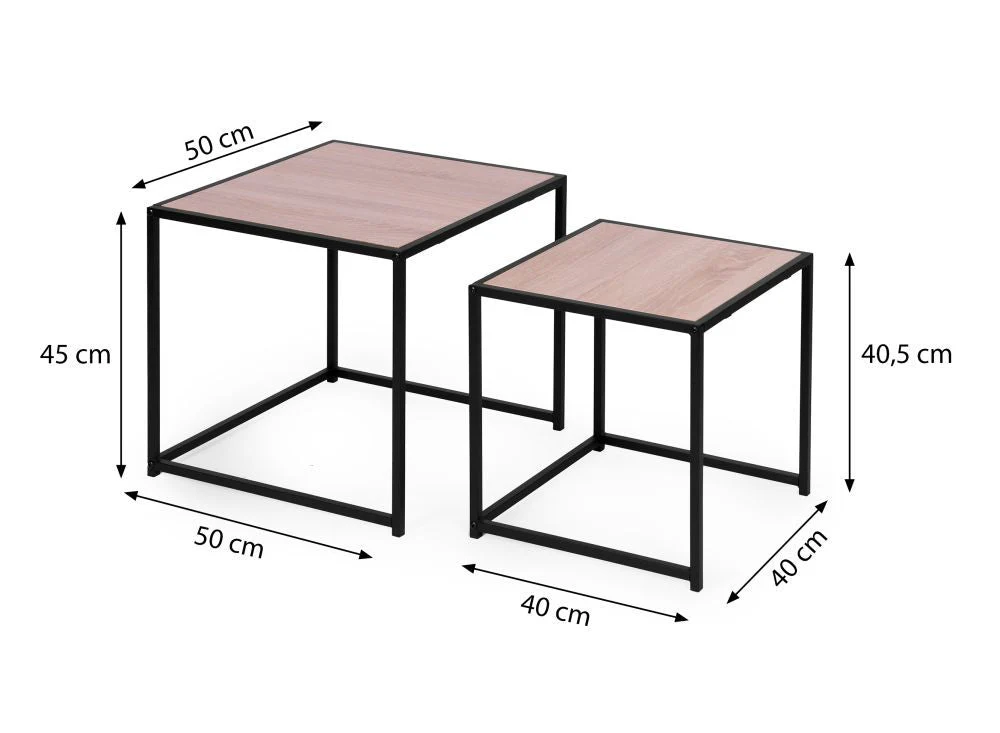 nesting table set
